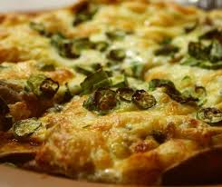 Pizza de quiabo